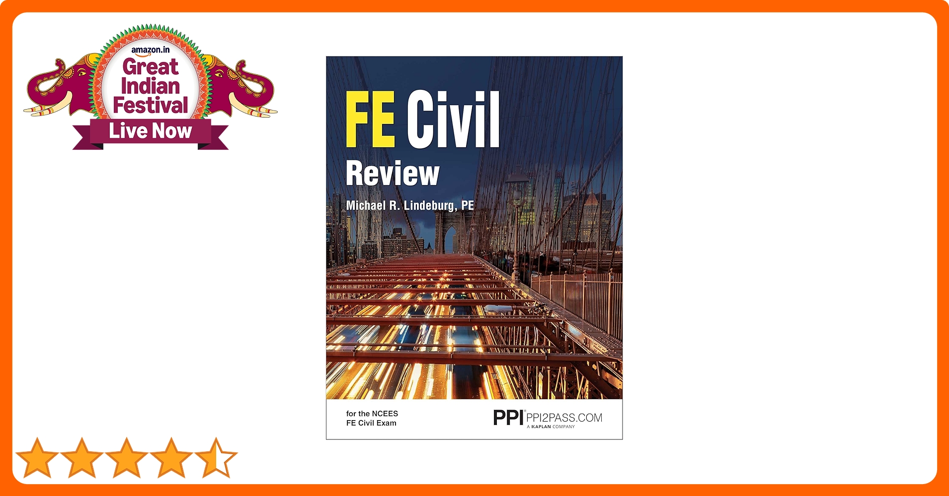 洋書 FE Civil Review Michael R. Lindeburg PDF PPI FE Civil Review – A Comprehensive FE Civil Review